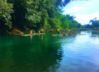 Bamboo Rafting