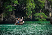 Charter Boat Phang Nga Bay + James Bond Island