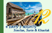 4 Days 3 Nights Similan, Surin and Khaolak Overnight