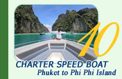 Charter Speed Boat Phuket to Phi Phi Island