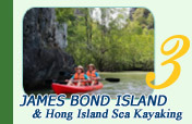 James Bond Island and Hong Island Sea Kayaking Trip