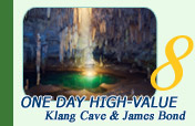 One Day High-Value Tour Klang Cave and James Bond Island