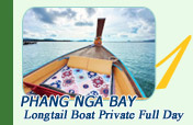 Phang Nga Bay by Longtail Boat Private Full Day