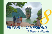 3 Days 2 Nights Phuket Phi Phi Island James Bond