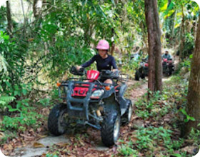 Package Phuket, Racha Island, Bamboo Rafting, ATV Adventure
