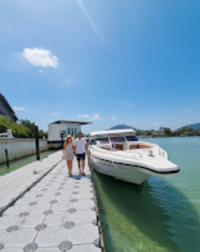 Private Speed Boat of JC Tour