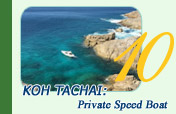 Koh Tachai: Private Speed Boat